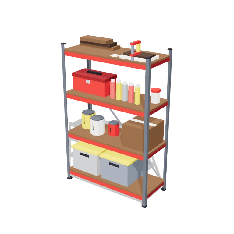 Shelves — free 3D model