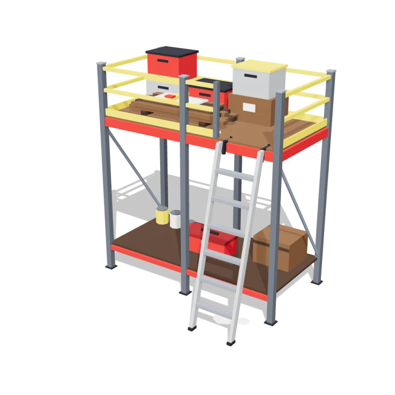 Storage loft — free 3D model