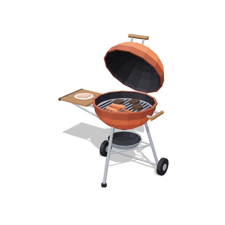 Barbecue — free 3D model