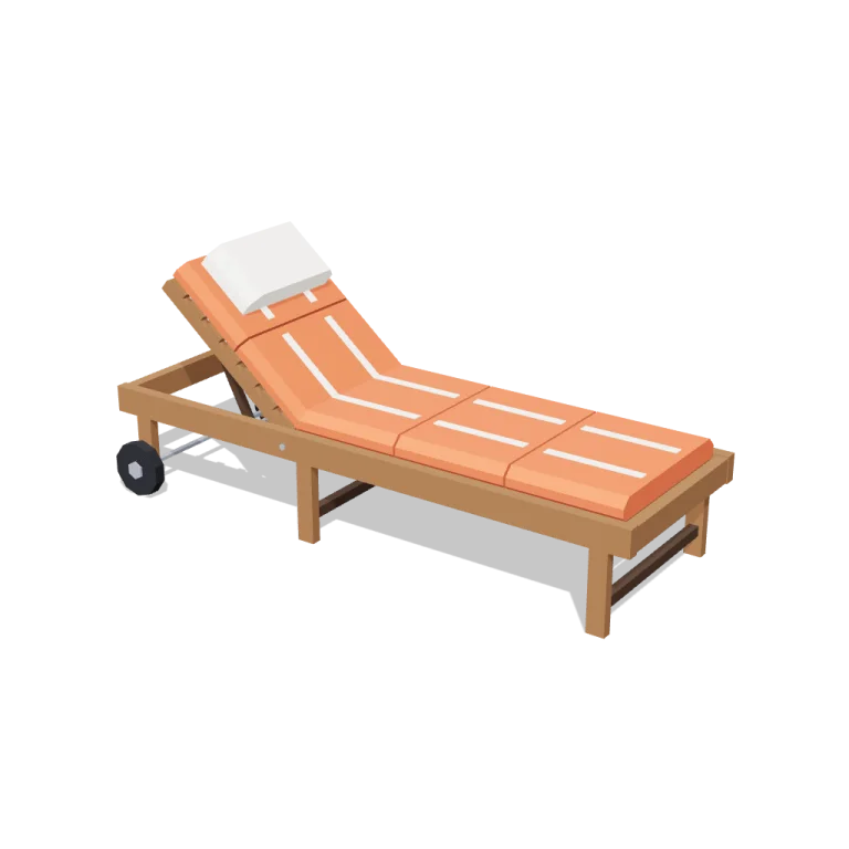 Loungers — free 3D model