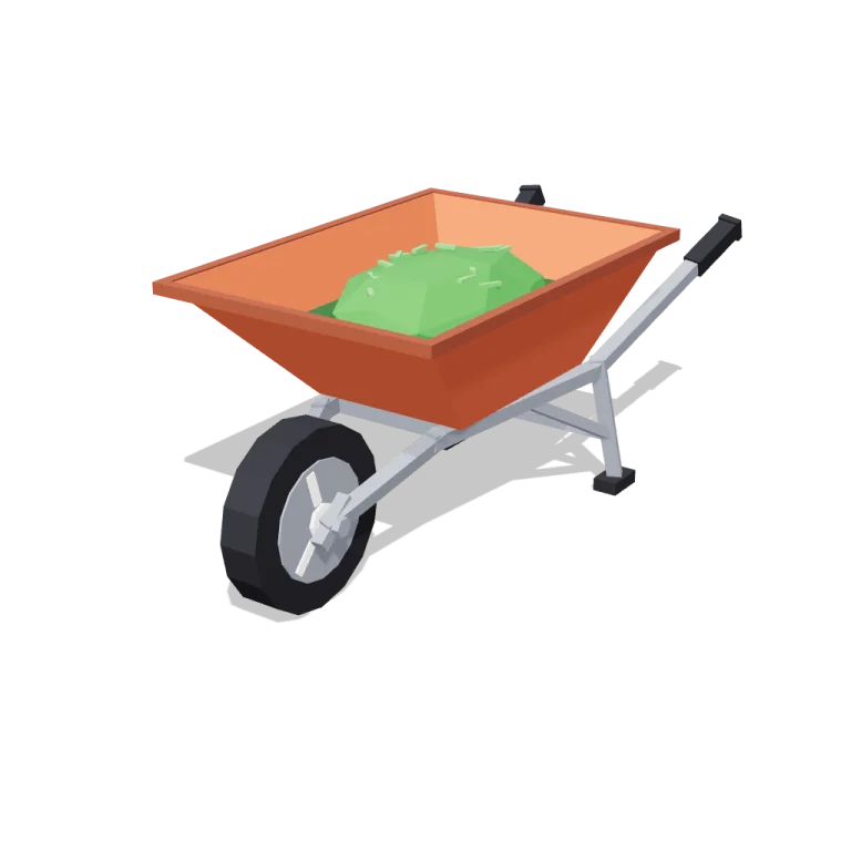 Wheelbarrow — free 3D model