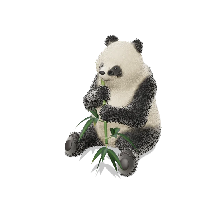 Giant Panda — free 3D model