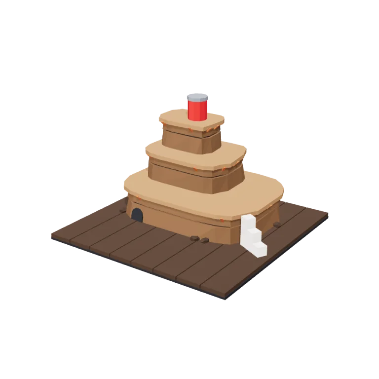 Shelf cliffs — free 3D model