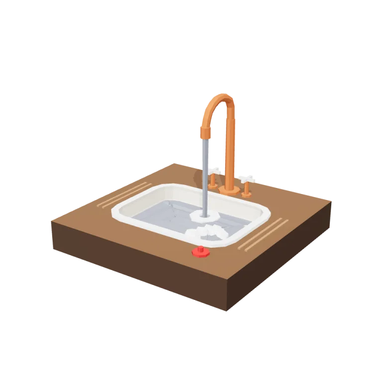 Sink lake — free 3D model