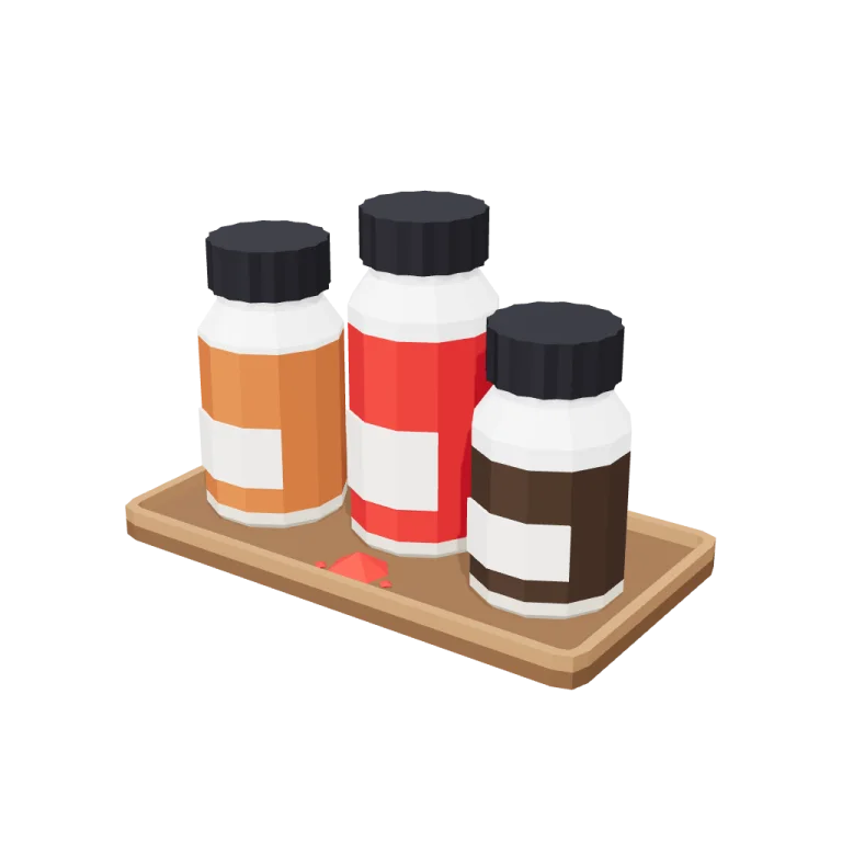 Spice jars — free 3D model