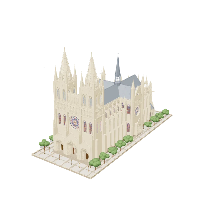 Gothic Cathedral — free 3D model