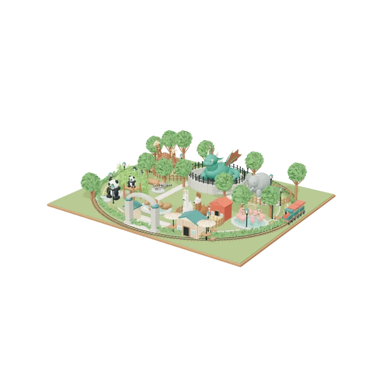 Grand Zoo — free 3D model