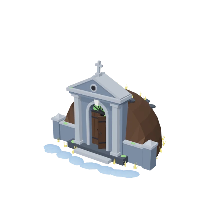 Crypt entrance — free 3D model