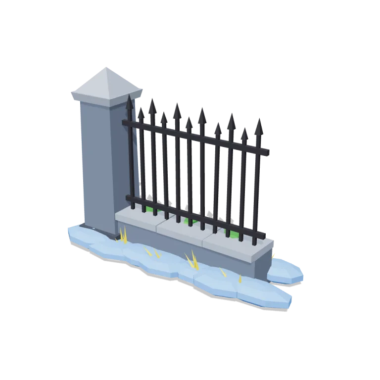 Fences — free 3D model