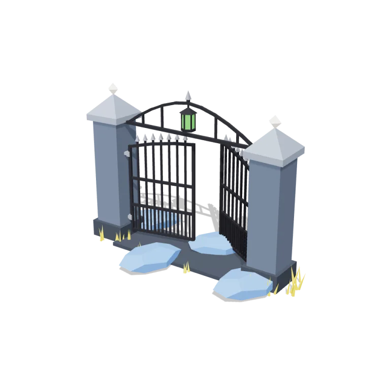 Gate — free 3D model