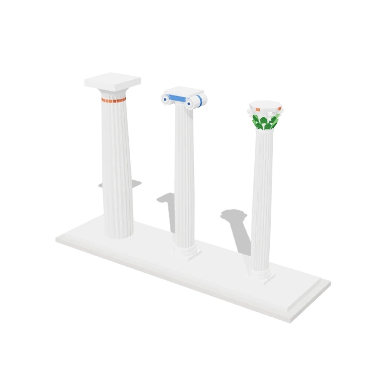 Columns — free 3D model