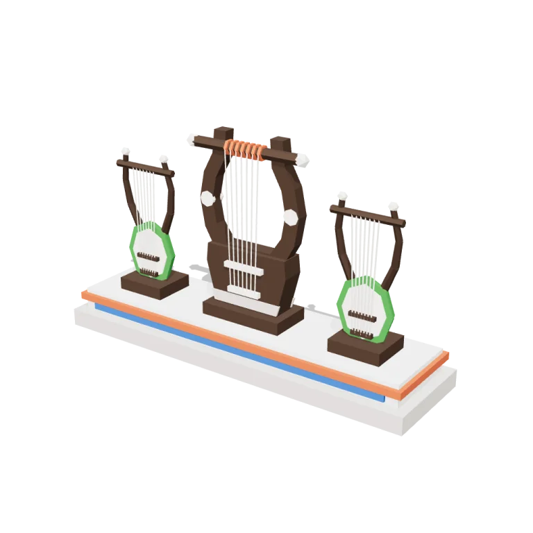 Lyres — free 3D model