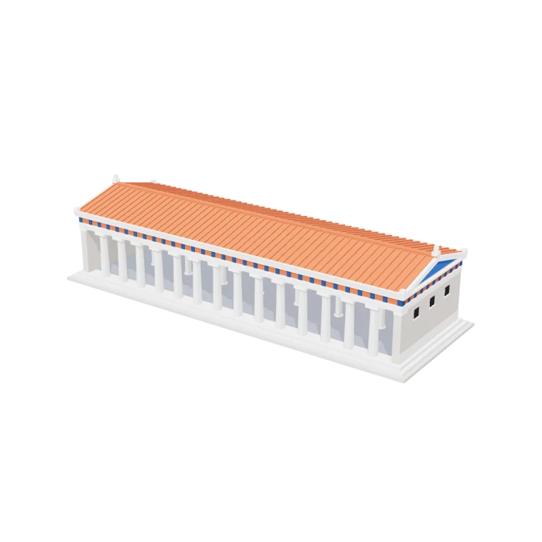 Stoa — free 3D model