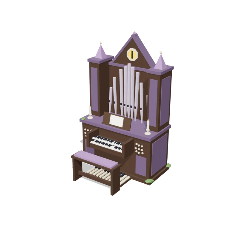 Organ — free 3D model