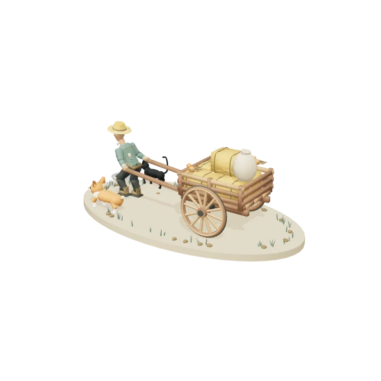 The Hay Carrier — free 3D model