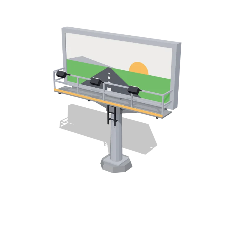 Billboards — free 3D model