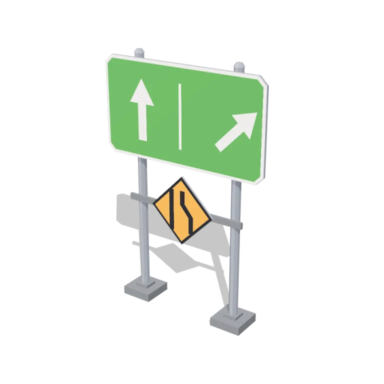 Signs — free 3D model