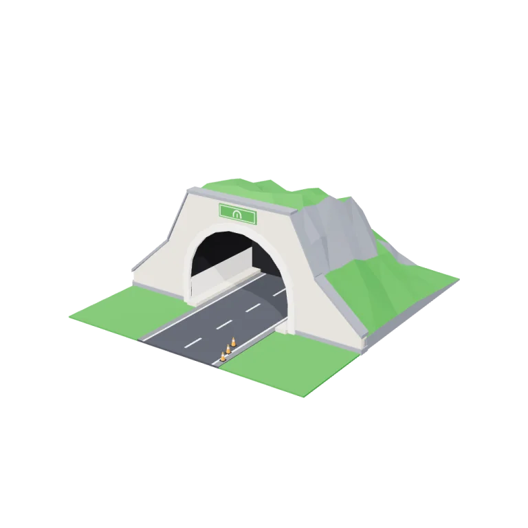 Tunnel mouth — free 3D model