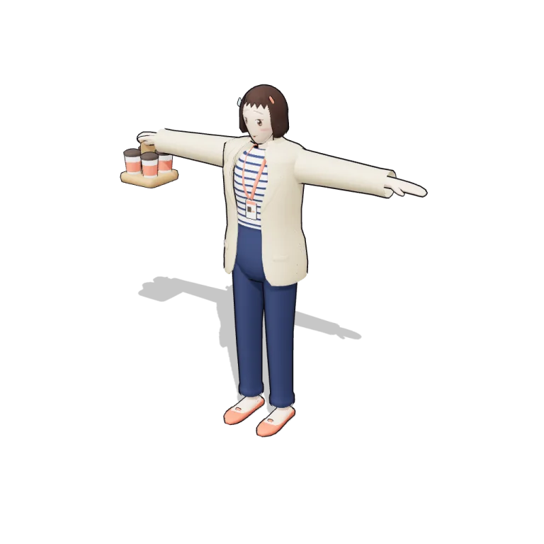 Intern — free 3D model