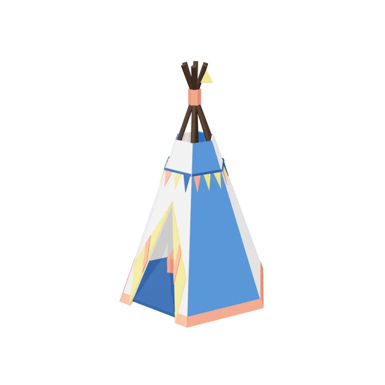 Play tent — free 3D model