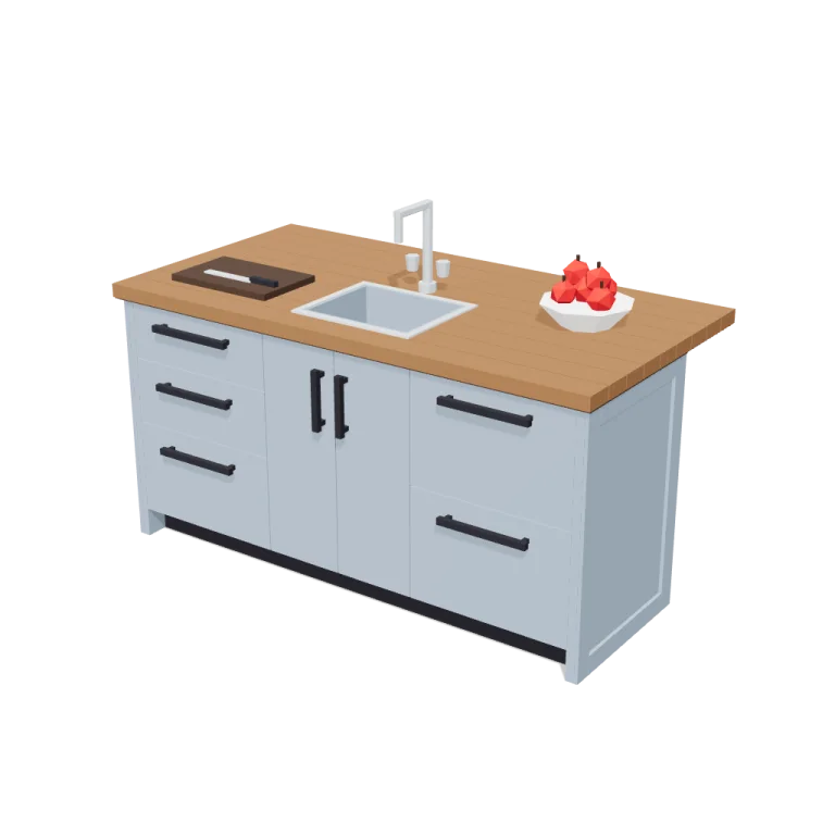 Island — free 3D model