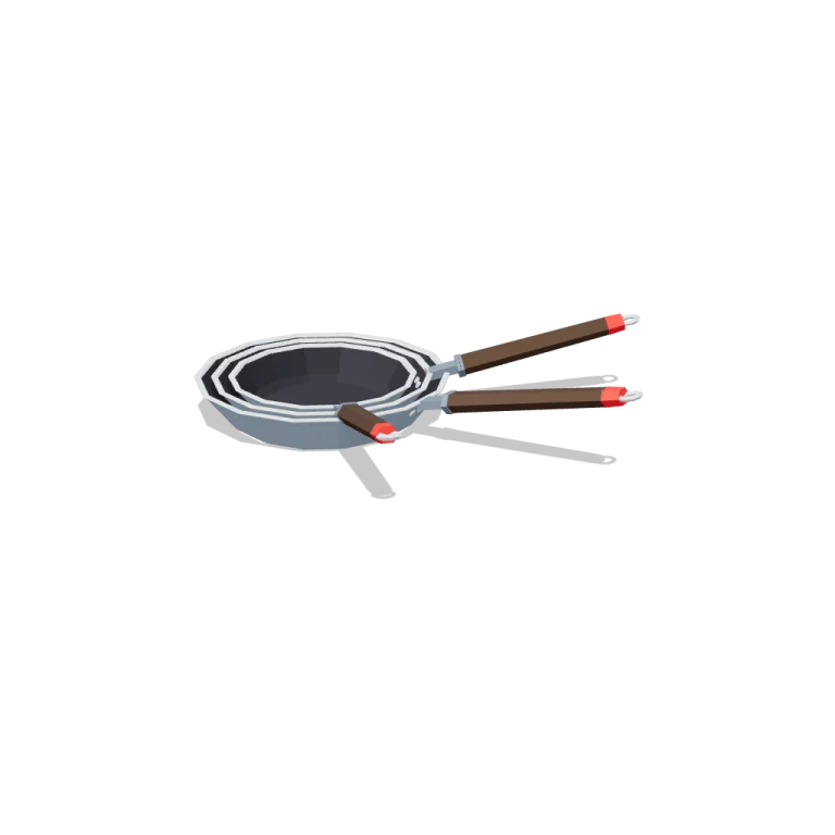 Pans — free 3D model