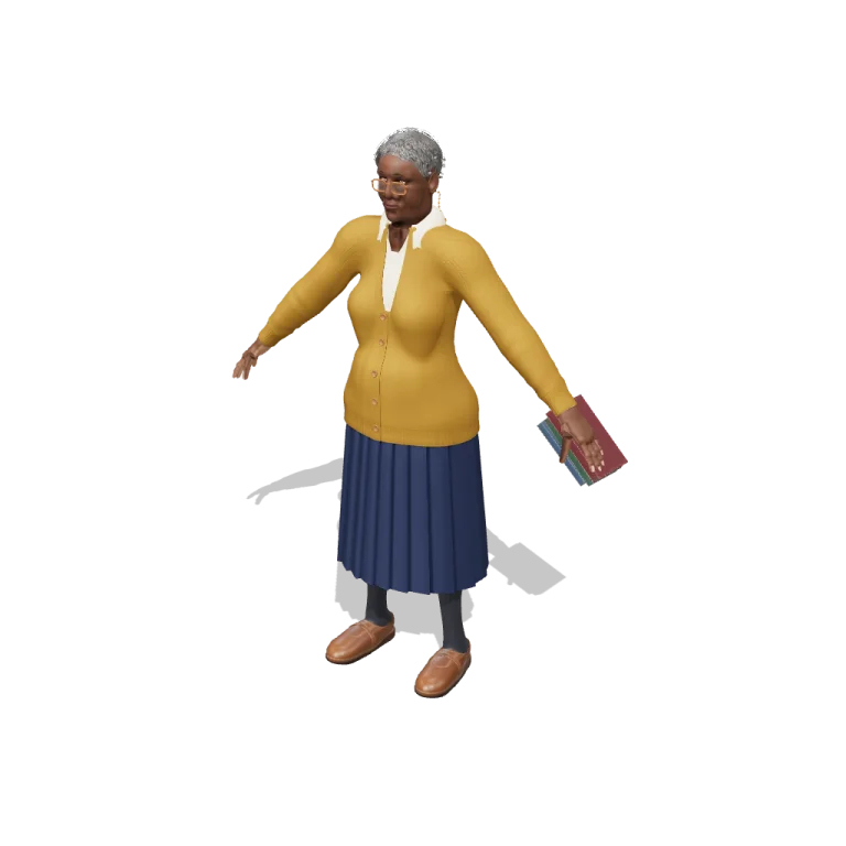 Librarian — free 3D model