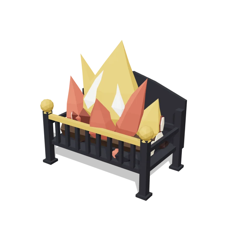 Fire flicker — free 3D model