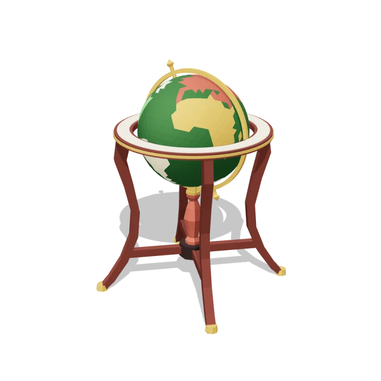Globe 3D model