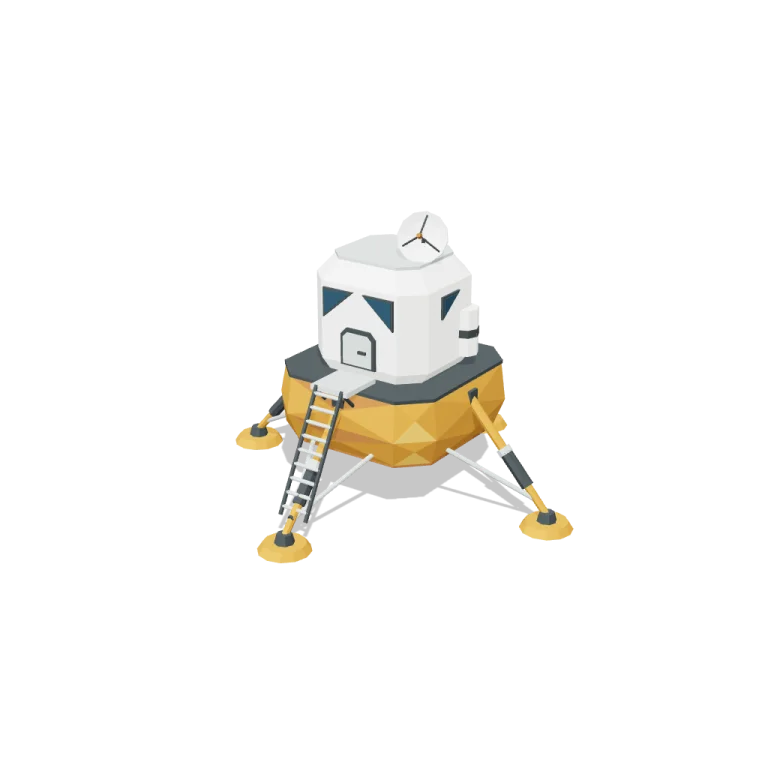 Lunar Lander — free 3D model