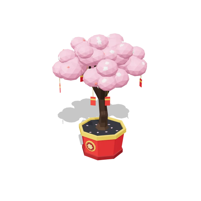Blossom trees — free 3D model