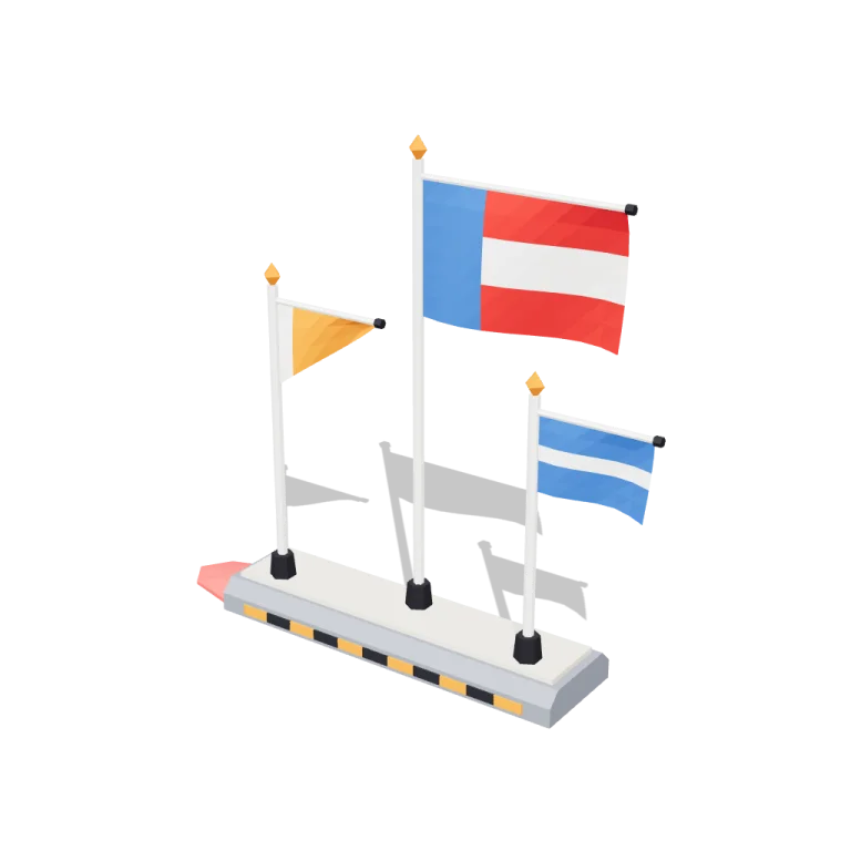 Flags — free 3D model