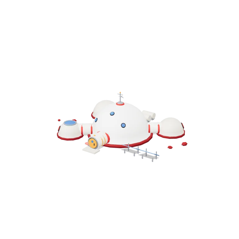 Habitat domes — free 3D model