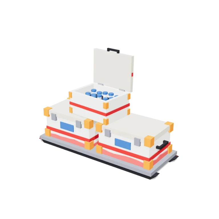 Sample crates — free 3D model