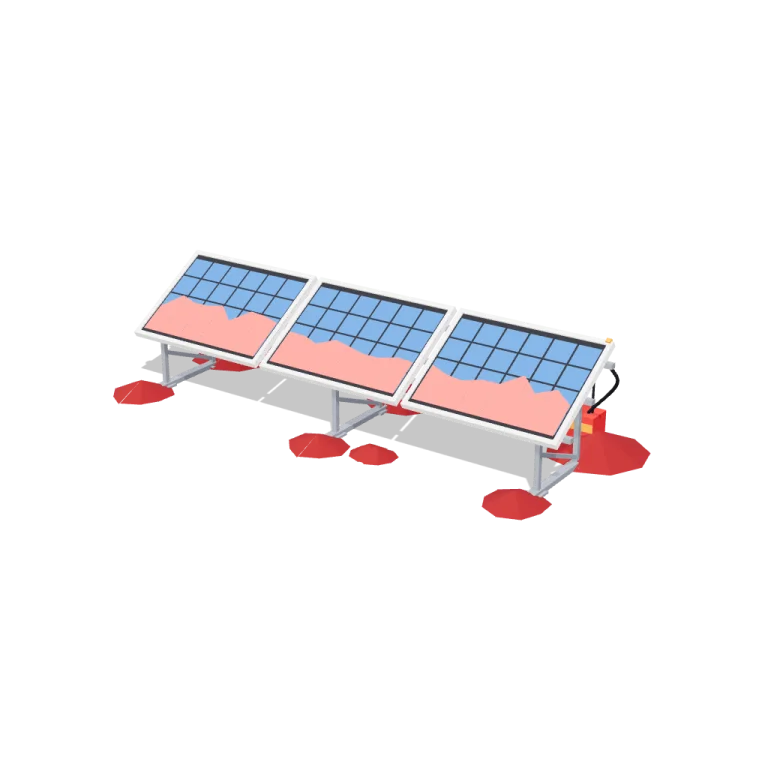 Solar panels — free 3D model