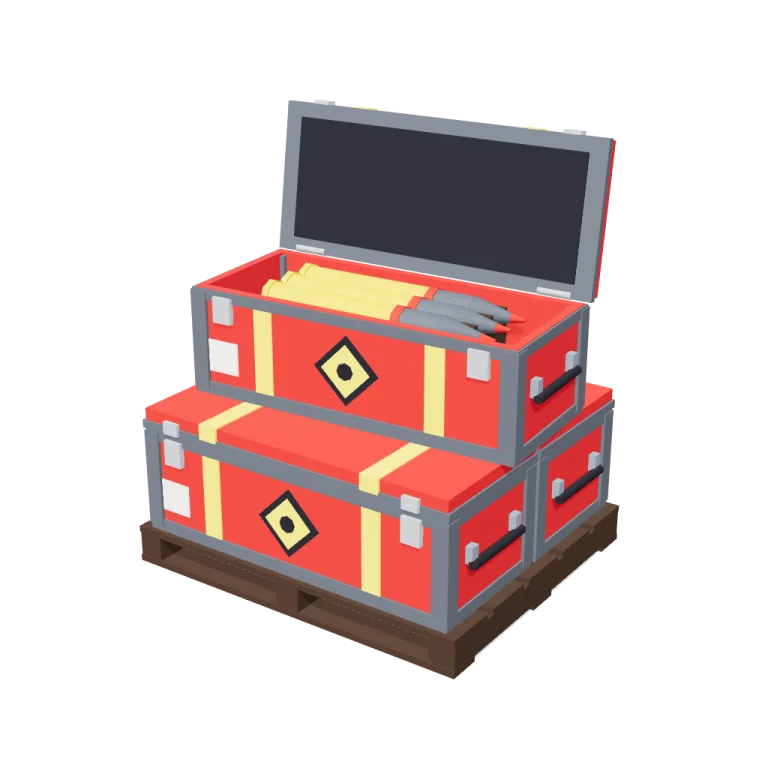 Ammo crates — free 3D model
