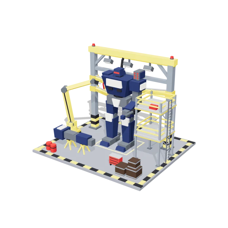 Repair bay — free 3D model