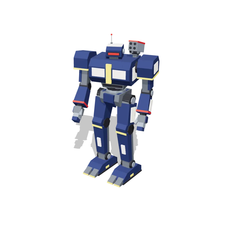 Standing mech — free 3D model