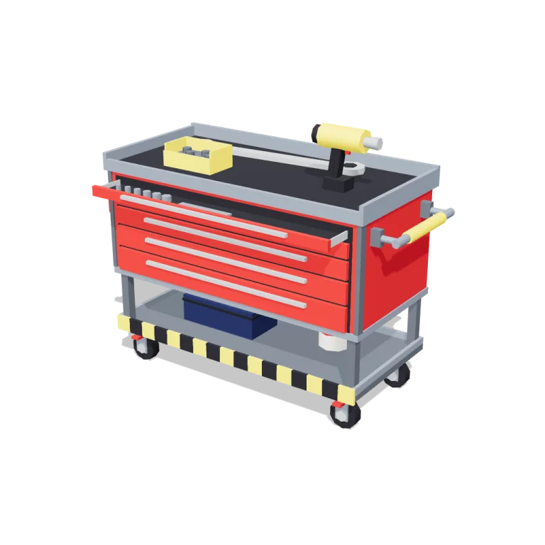 Tool carts — free 3D model