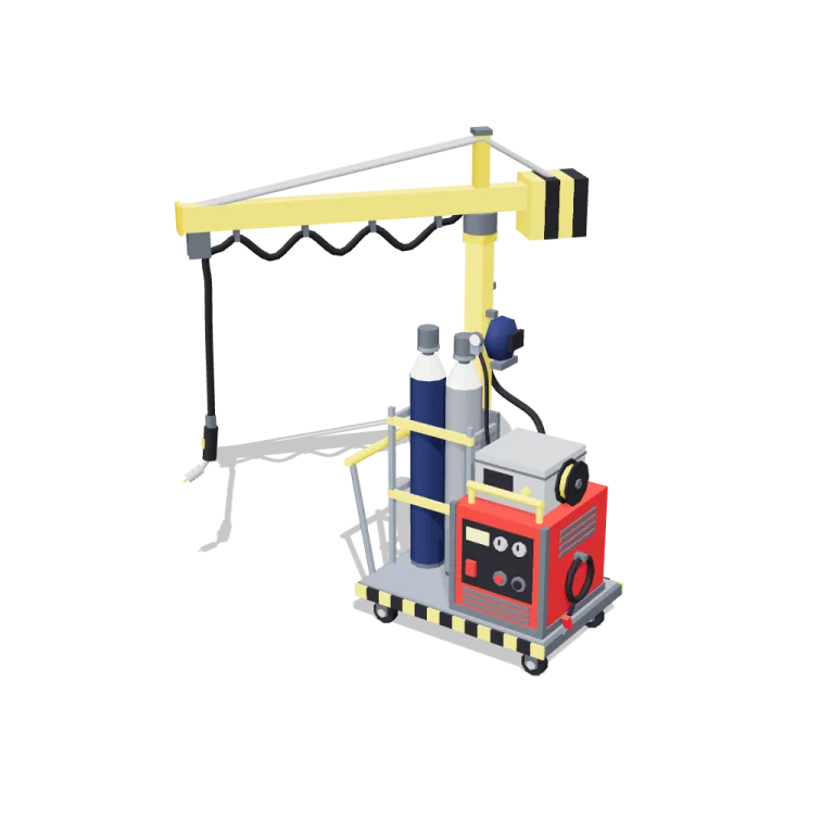 Welding rigs — free 3D model