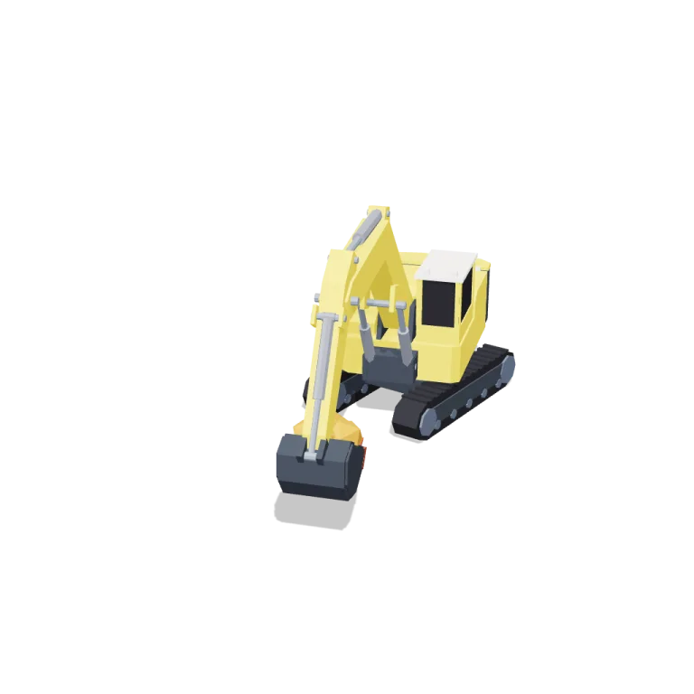 Excavator — free 3D model