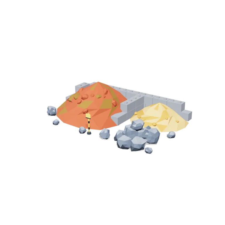 Rock piles — free 3D model