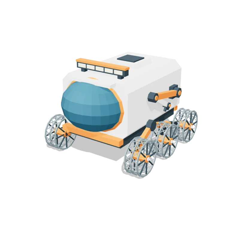 Moon Rover — free 3D model