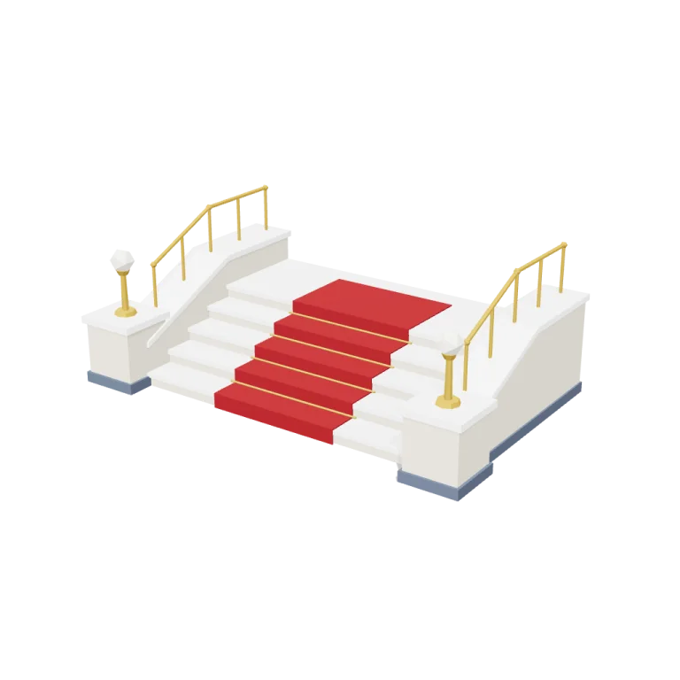 Entrance steps — free 3D model