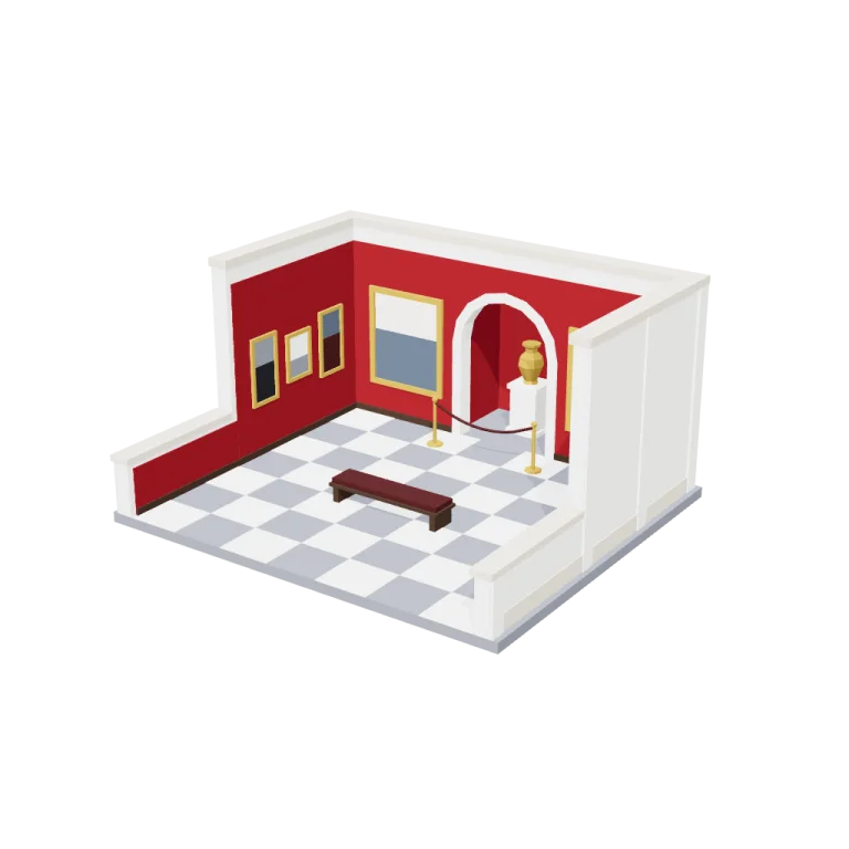 Galleries — free 3D model