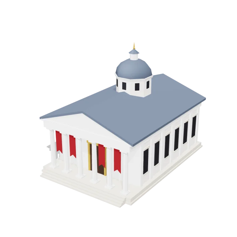 Grand hall — free 3D model