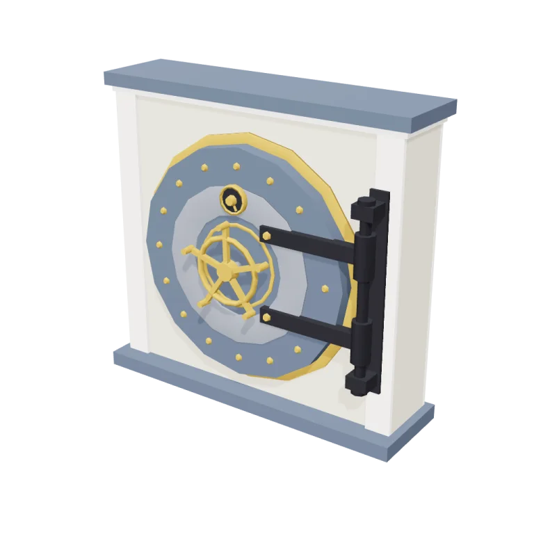 Vault door — free 3D model