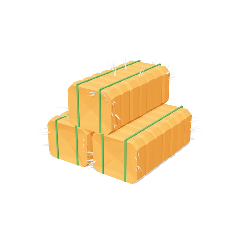 Hay bales — free 3D model