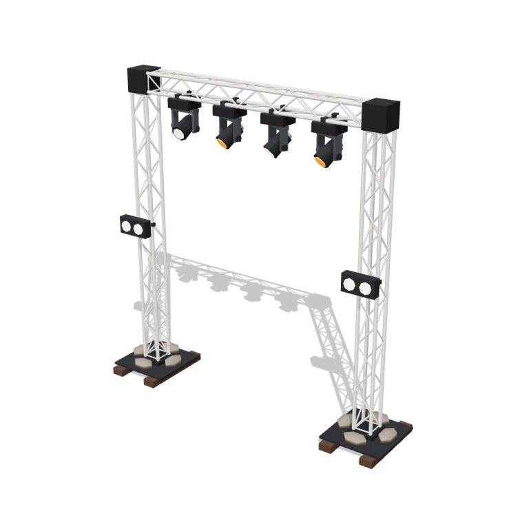 Lighting rig — free 3D model
