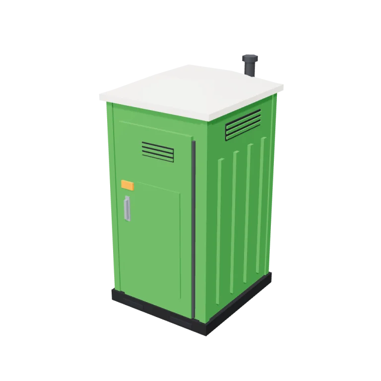Portable toilets — free 3D model